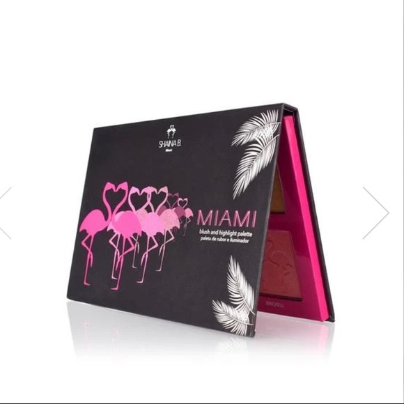 Shania B Miami blush and highlight palette - Picture 4 of 5